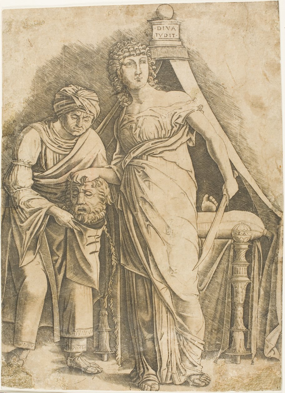 Judith con la cabeza de Holofernes de Giovanni Antonio da Brescia