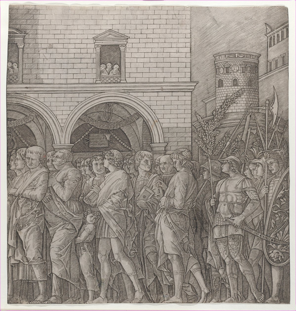 El Triunfo de César: los senadores, 1470-1525 de Giovanni Antonio da Brescia