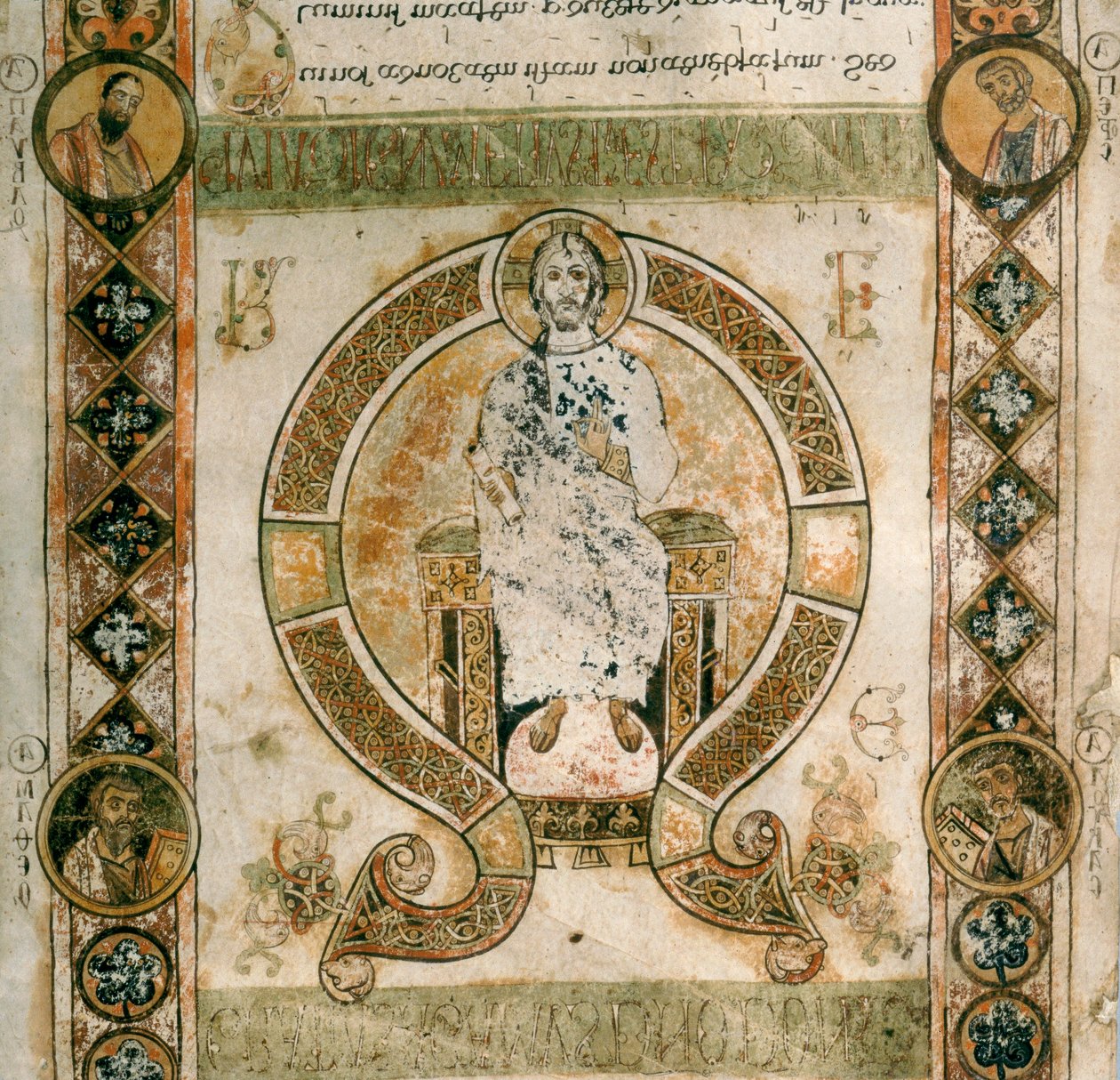 Cristo en Gloria. Exultet de la Catedral de San Sabino en Bari de Phillipe de Marlier