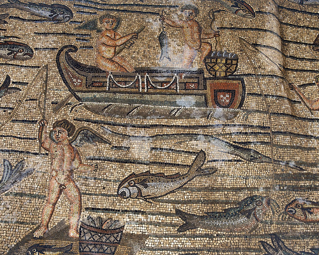 Piso de la Basílica Cristiana Primitiva de Aquileia, Udine de Phillipe de Marlier