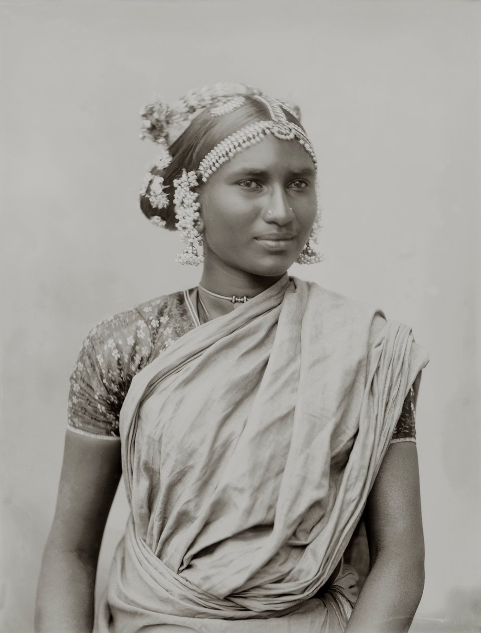 Retrato de una mujer india, Florencia de Phillipe de Marlier