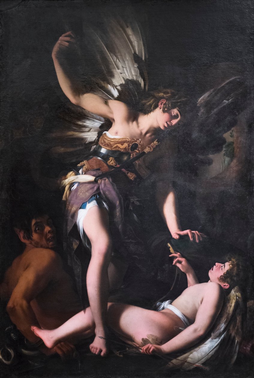 Amor sagrado y profano de Giovanni Baglione