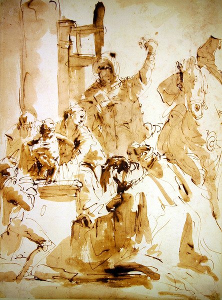 Adoración de los Magos de Giovanni Battista Tiepolo