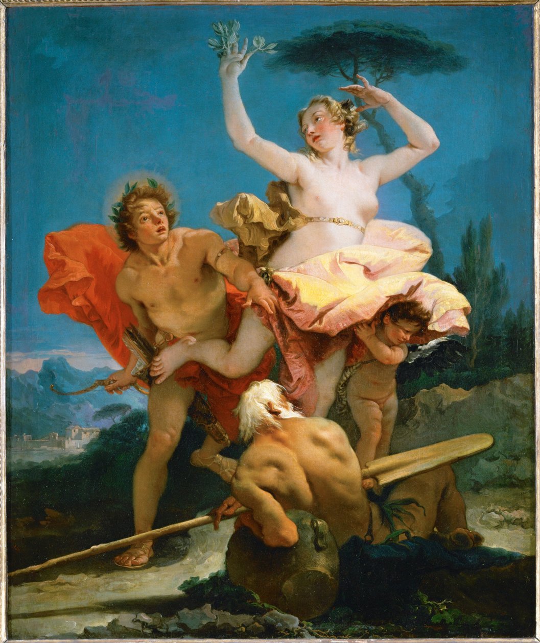 Apolo y Dafne ... de Giovanni Battista (1696 1770) Tiepolo