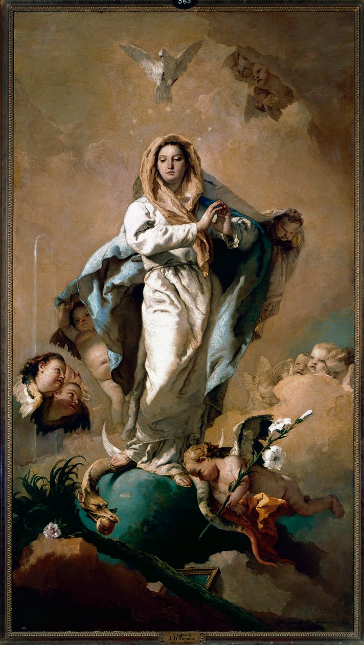 Inmaculada Concepción de Giovanni Battista Tiepolo