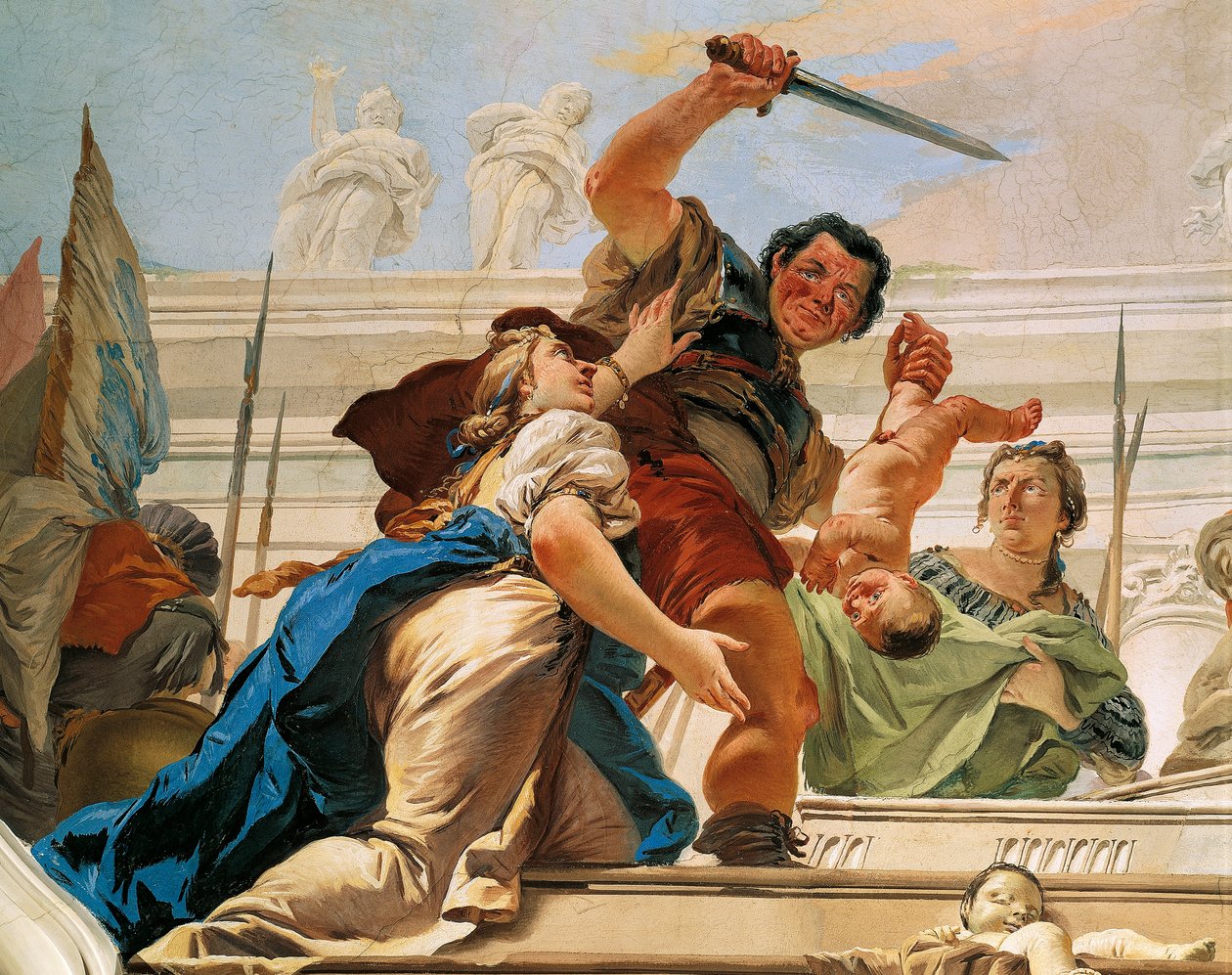 El juicio de Salomón de Giovanni Battista Tiepolo