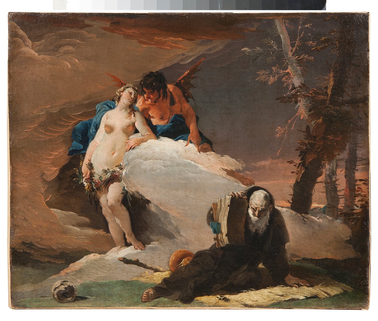 Las tentaciones de San Antonio Abad de Giovanni Battista Tiepolo