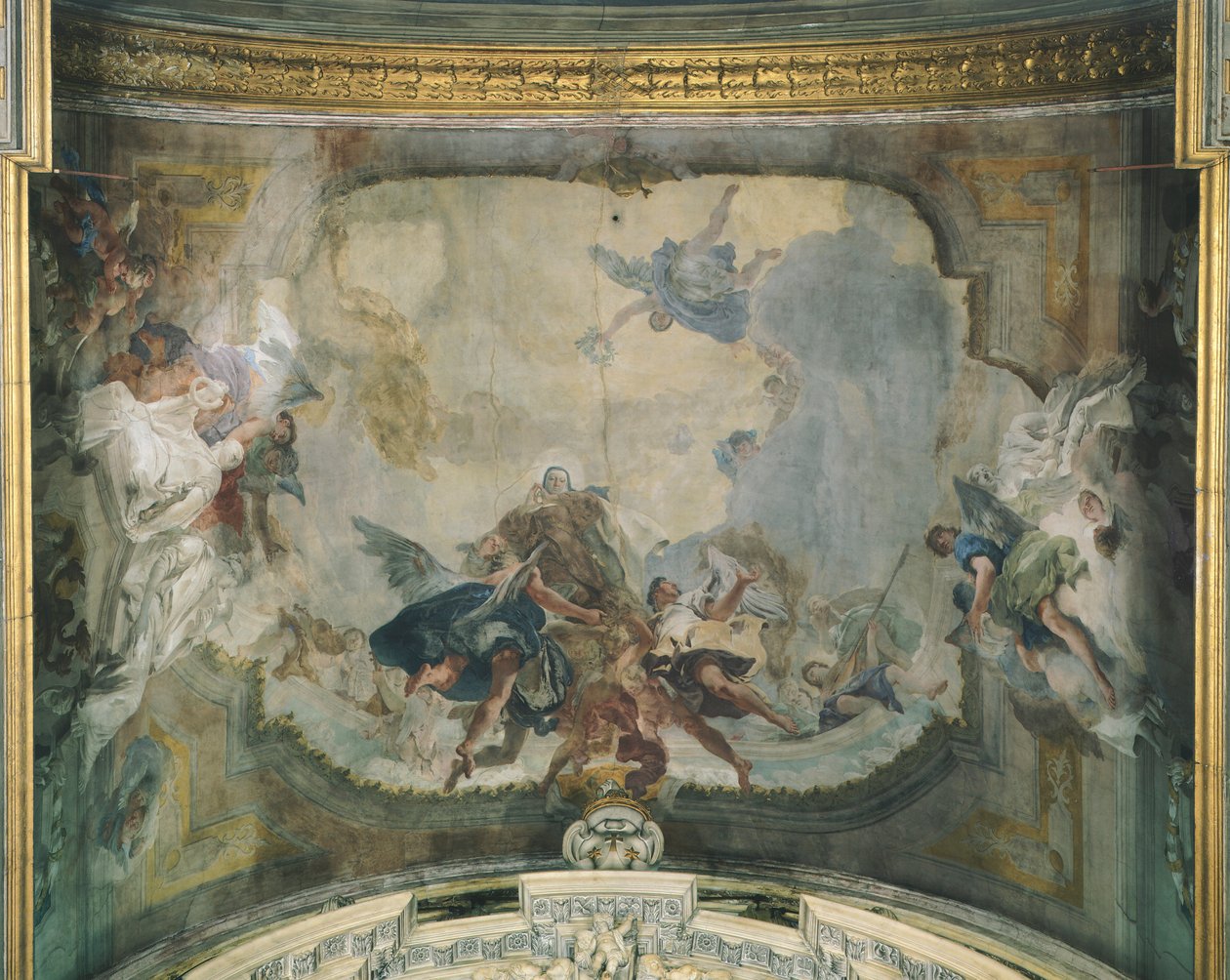 Apoteosis de Santa Teresa (fresco) de Giovanni Battista (1696 1770) Tiepolo