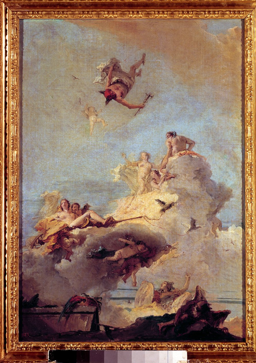 El Olimpo de Giovanni Battista Tiepolo