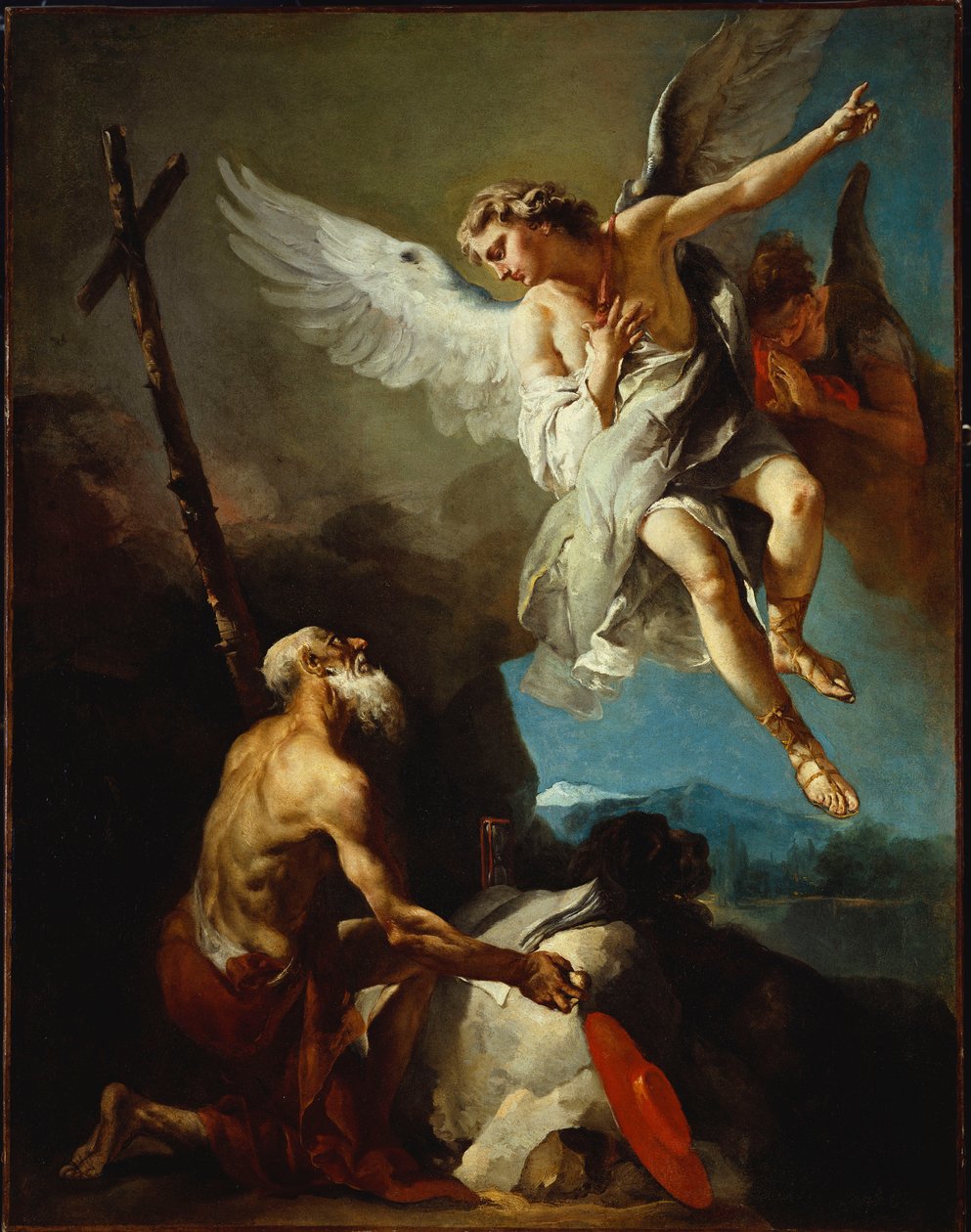 La visión de San Jerónimo de Giovanni Battista Tiepolo
