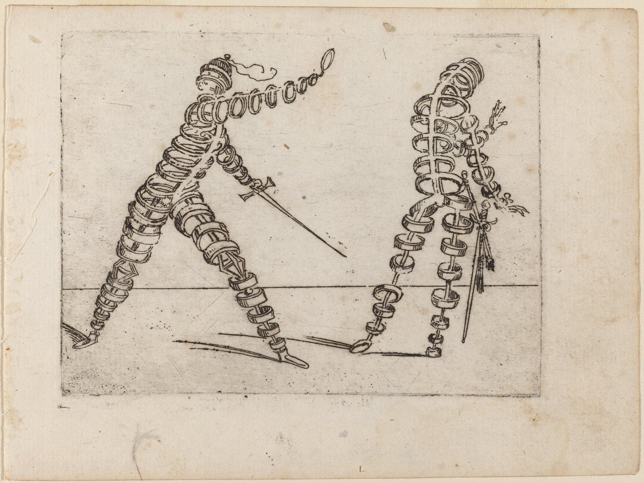 De "Bizzarie di varie Figure" de Giovanni Battista Bracelli