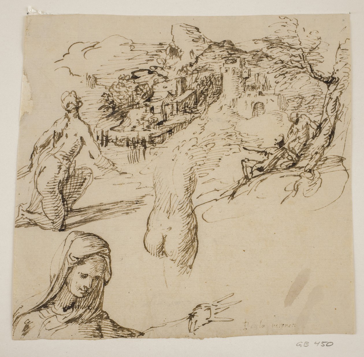 Guerrero Durmiente de Giovanni Battista Caracciolo
