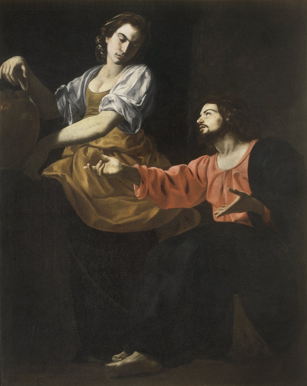 El samaritano en el pozo de Giovanni Battista Caracciolo