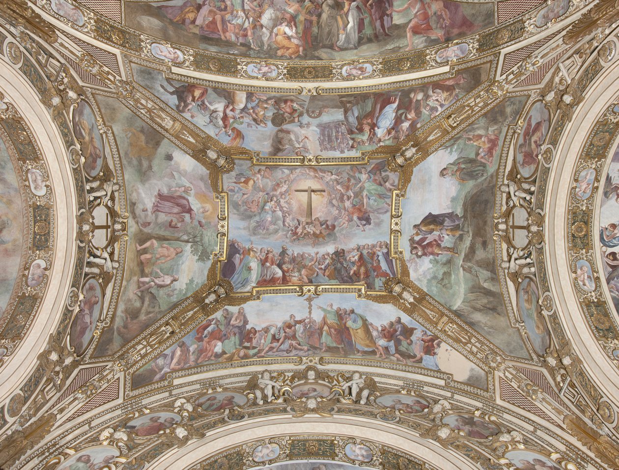 Historias de la Santa Cruz, 1631-32 de Giovanni Battista Carlone