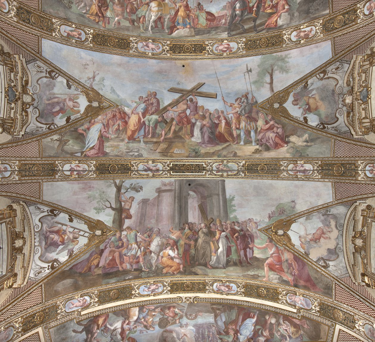 Historias de la Santa Cruz, 1631-32 de Giovanni Battista Carlone