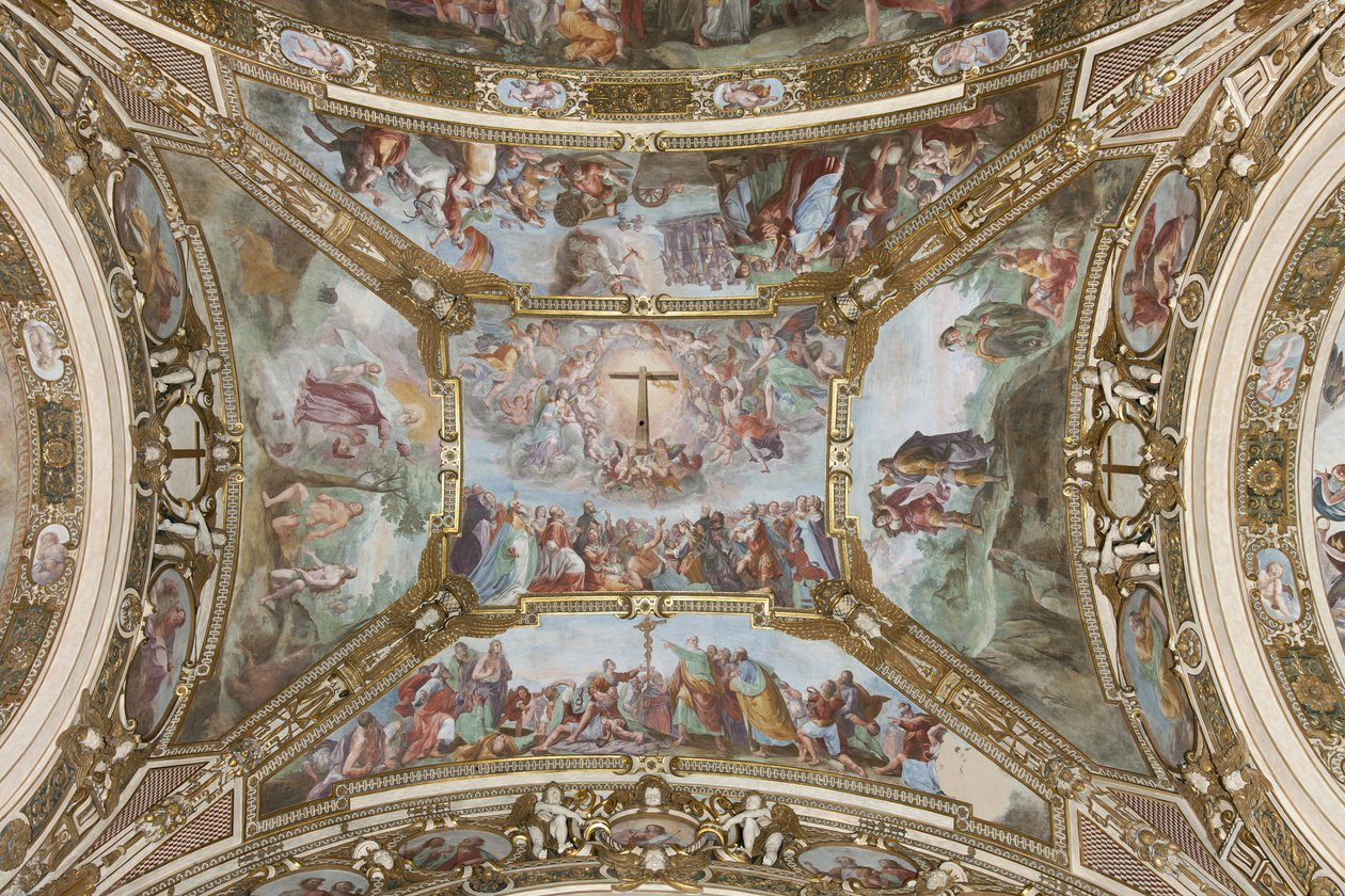 Historias de la Santa Cruz, 1631-32 de Giovanni Battista Carlone