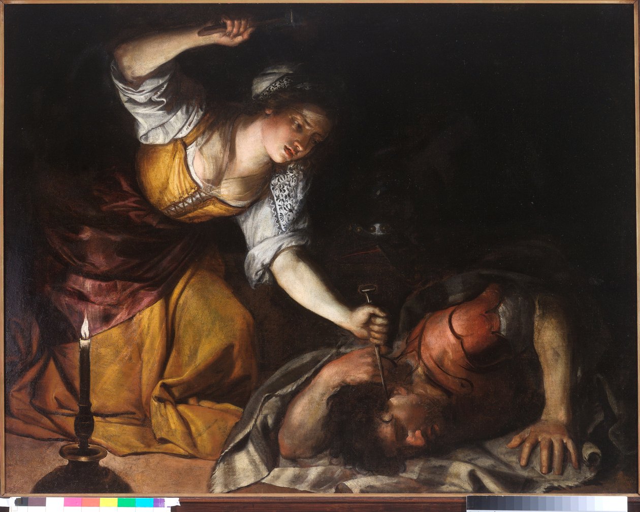 Jael y Sísara de Giovanni Battista Casoni or Casone