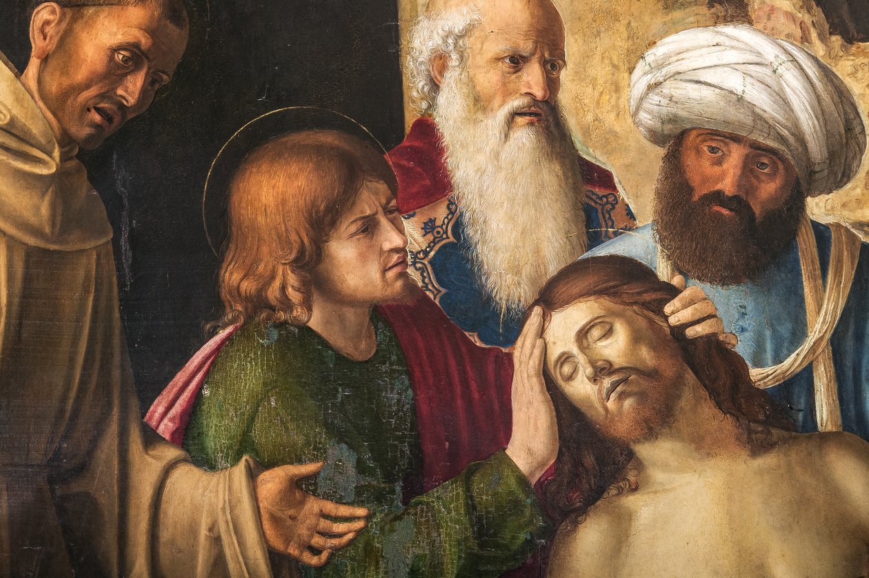 Lamentación de Cristo, detalle de 2384598 de Giovanni Battista Cima da Conegliano