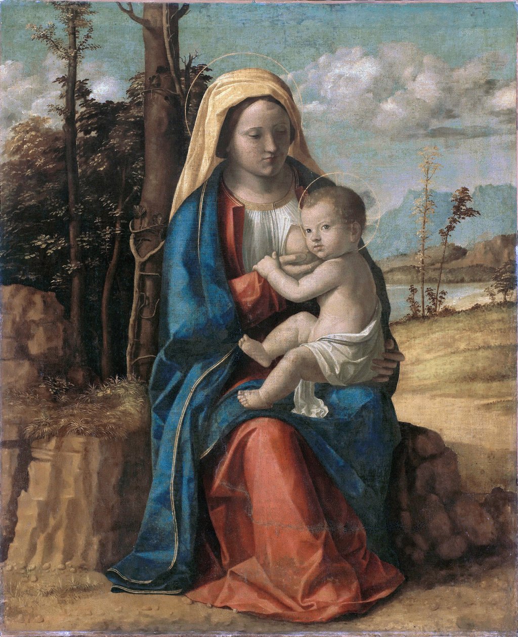 Virgen con el Niño de Giovanni Battista Cima da Conegliano