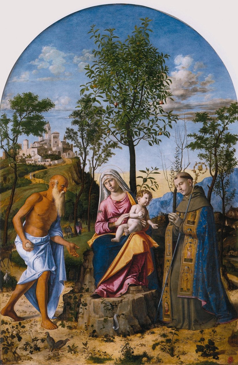 Virgen del Naranjo de Giovanni Battista Cima da Conegliano