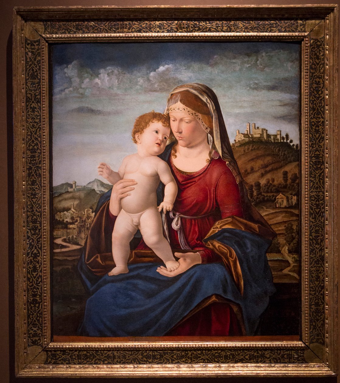 Madonna con Niño de Giovanni Battista Cima da Conegliano