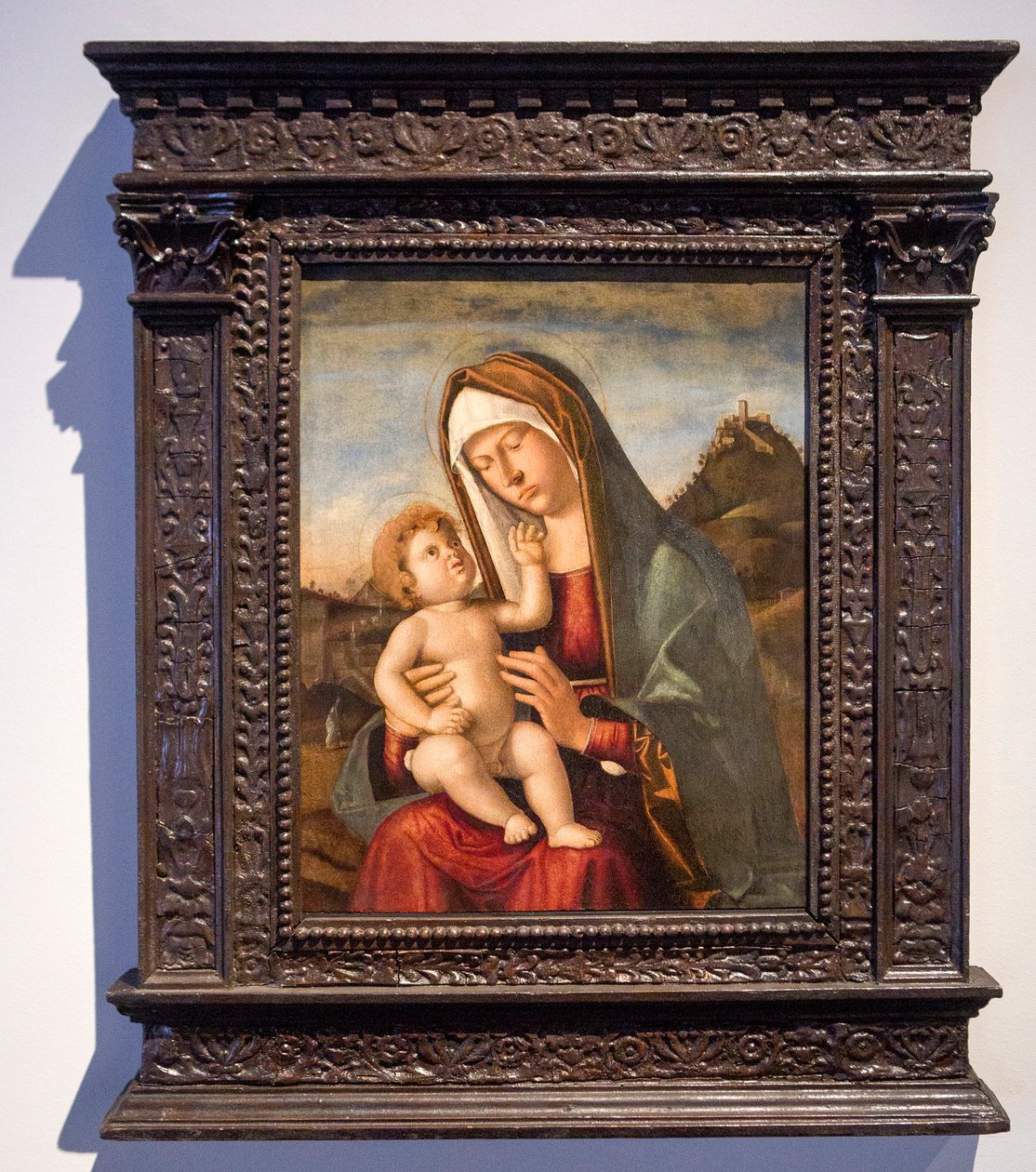 Madonna con Niño de Giovanni Battista Cima da Conegliano