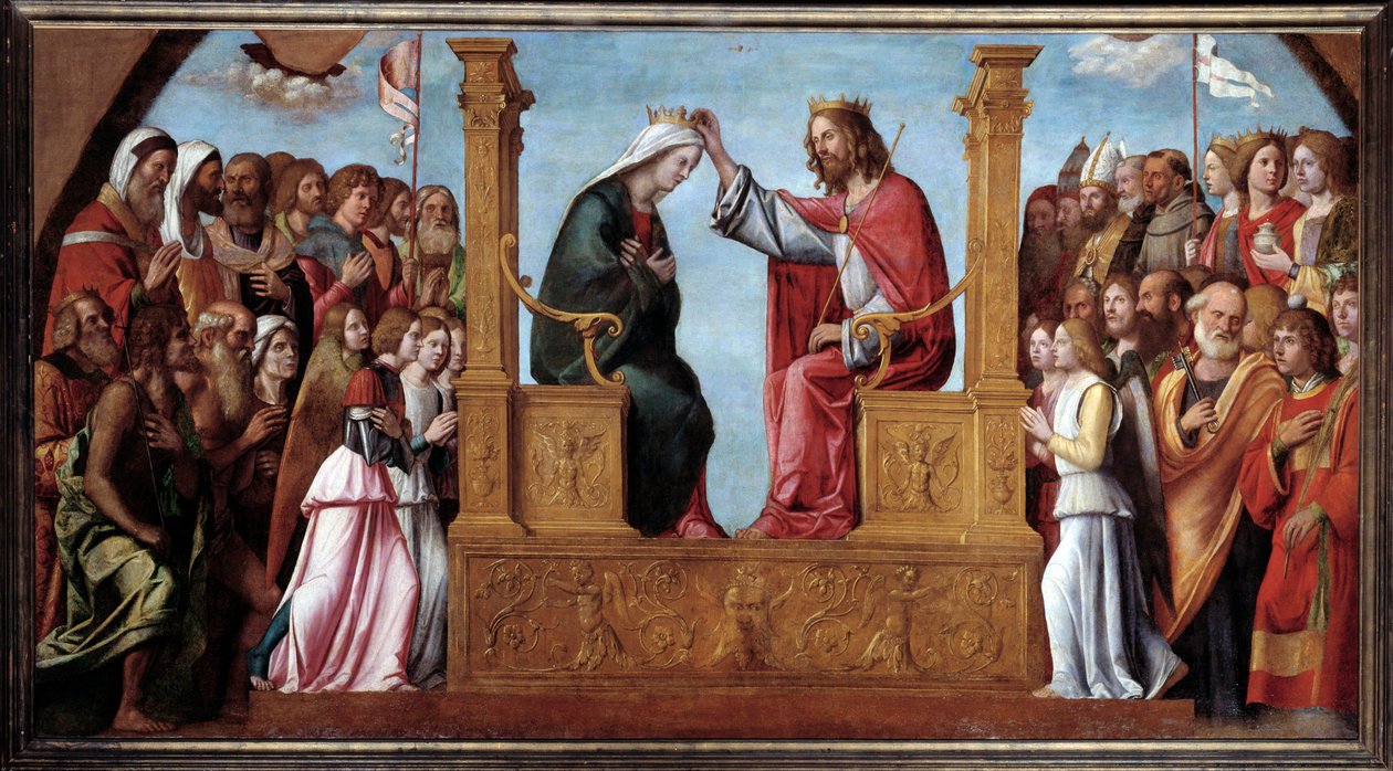 La Coronación de la Virgen de Giovanni Battista Cima da Conegliano