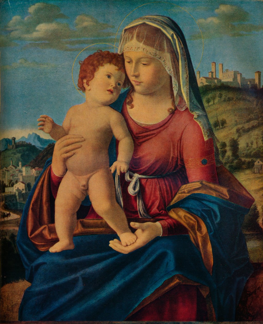 La Virgen y el Niño, c1496-9 de Giovanni Battista Cima da Conegliano