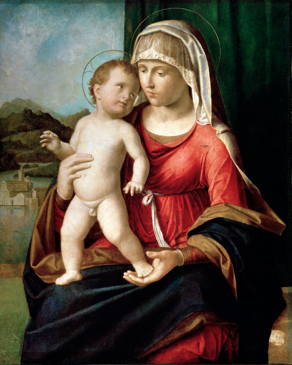 Virgen y Niño de Giovanni Battista Cima da Conegliano