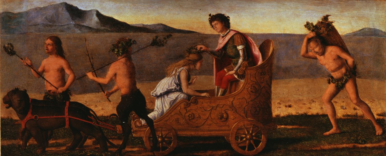 Bodas de Baco y Ariadna de Giovanni Battista Cima da Conegliano