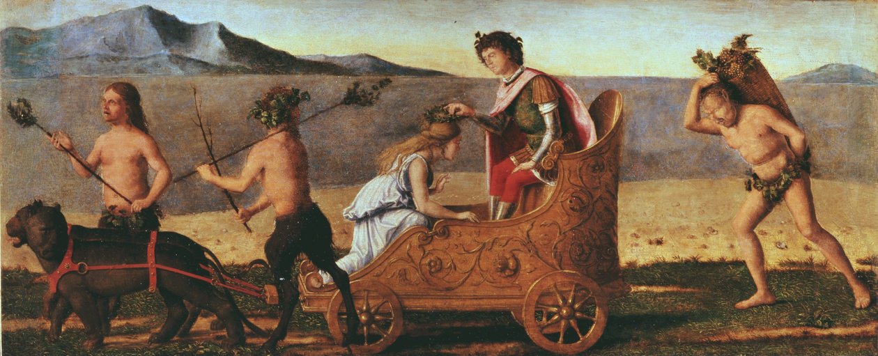 Bodas de Baco y Ariadna de Giovanni Battista Cima da Conegliano