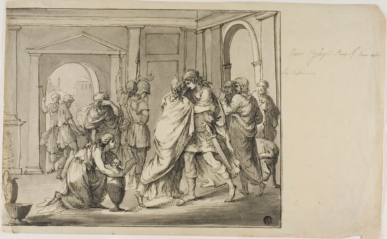 La Odisea de Homero de Giovanni Battista Cipriani