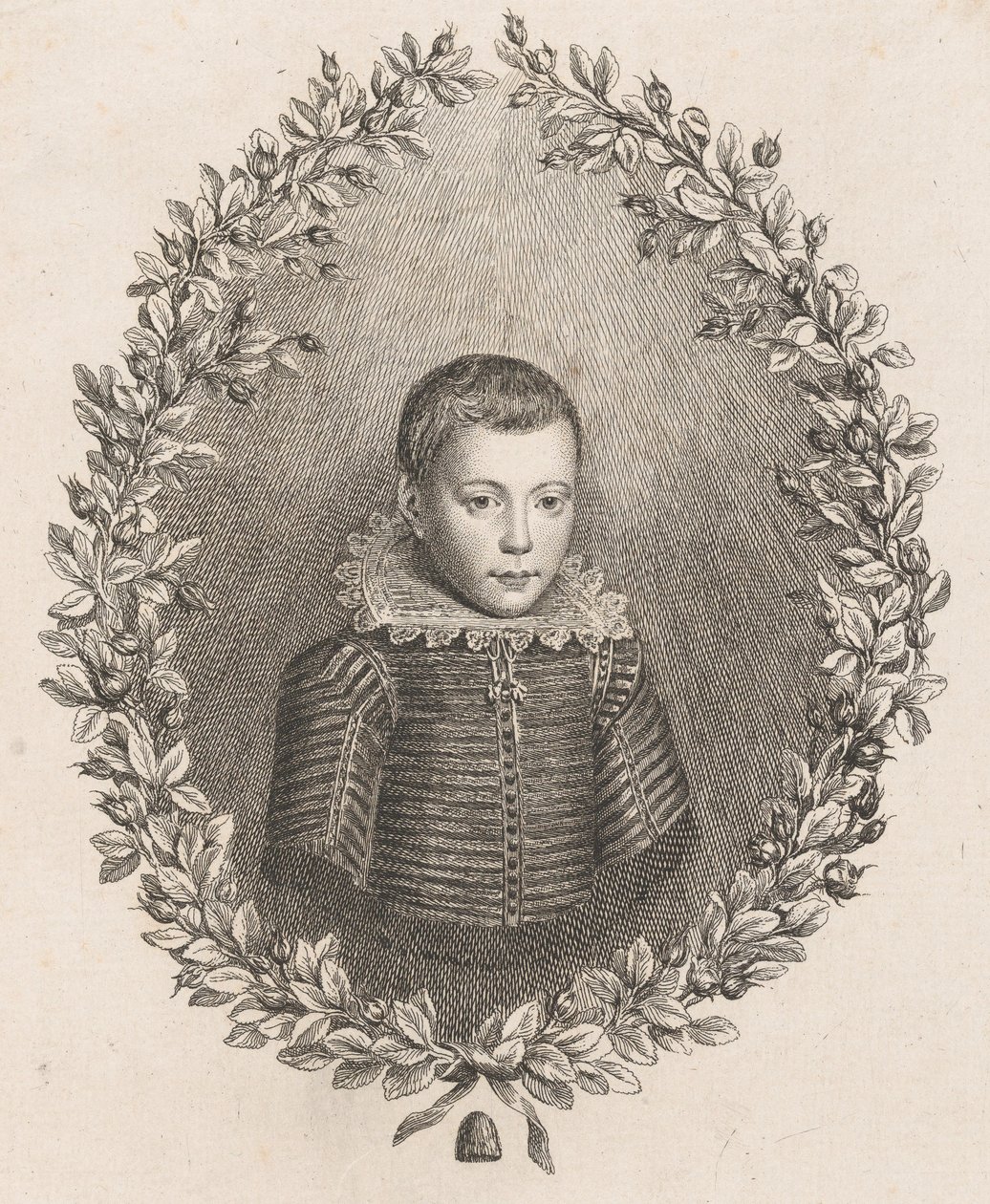 John Milton de niño de Giovanni Battista Cipriani