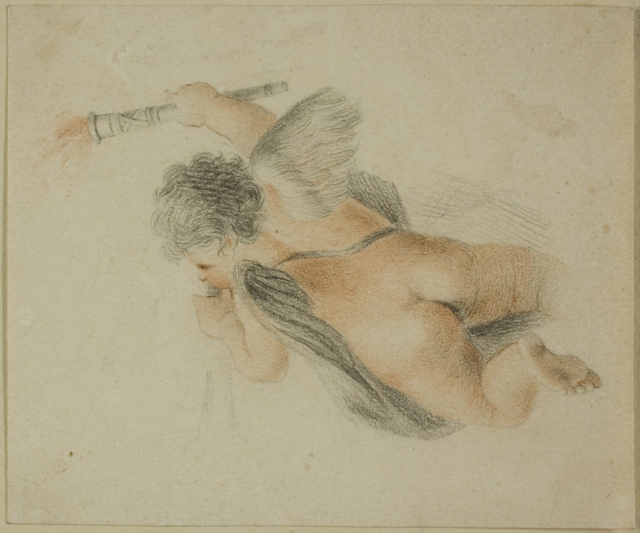 Putto con antorcha de Giovanni Battista Cipriani