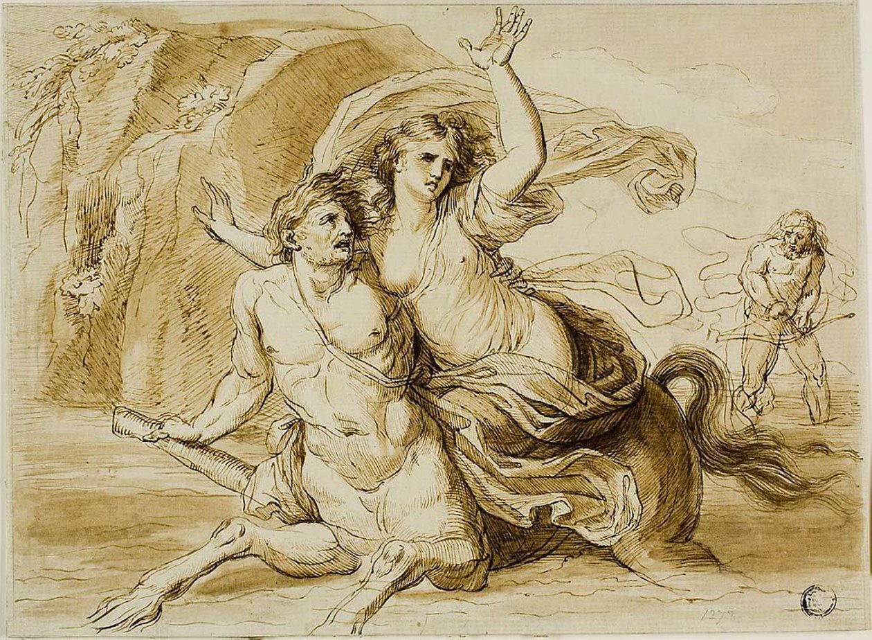 El rapto de Deianira de Giovanni Battista Cipriani