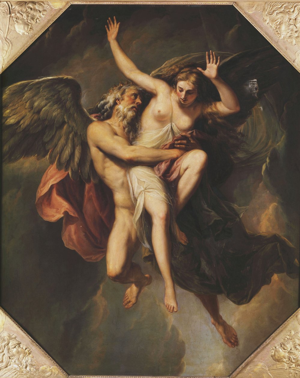 El rapto de Oreithyia de Giovanni Battista Cipriani
