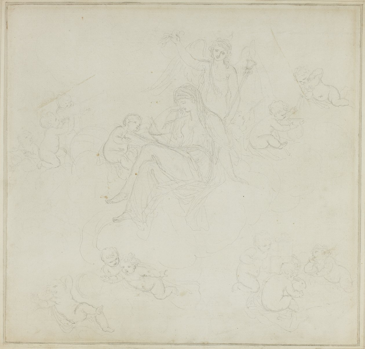 Venus con Putti de Giovanni Battista Cipriani