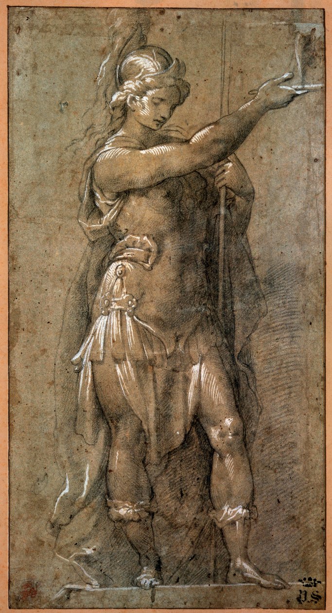 Minerva, principios del siglo XVII de Giovanni Battista Crespi