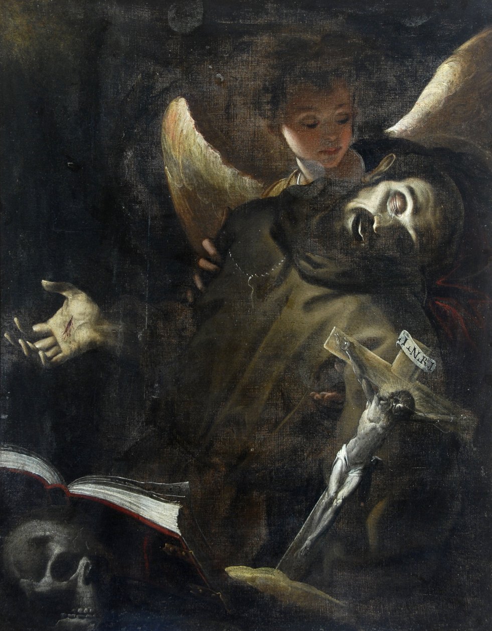 San Francisco en éxtasis, c.1598 de Giovanni Battista Crespi