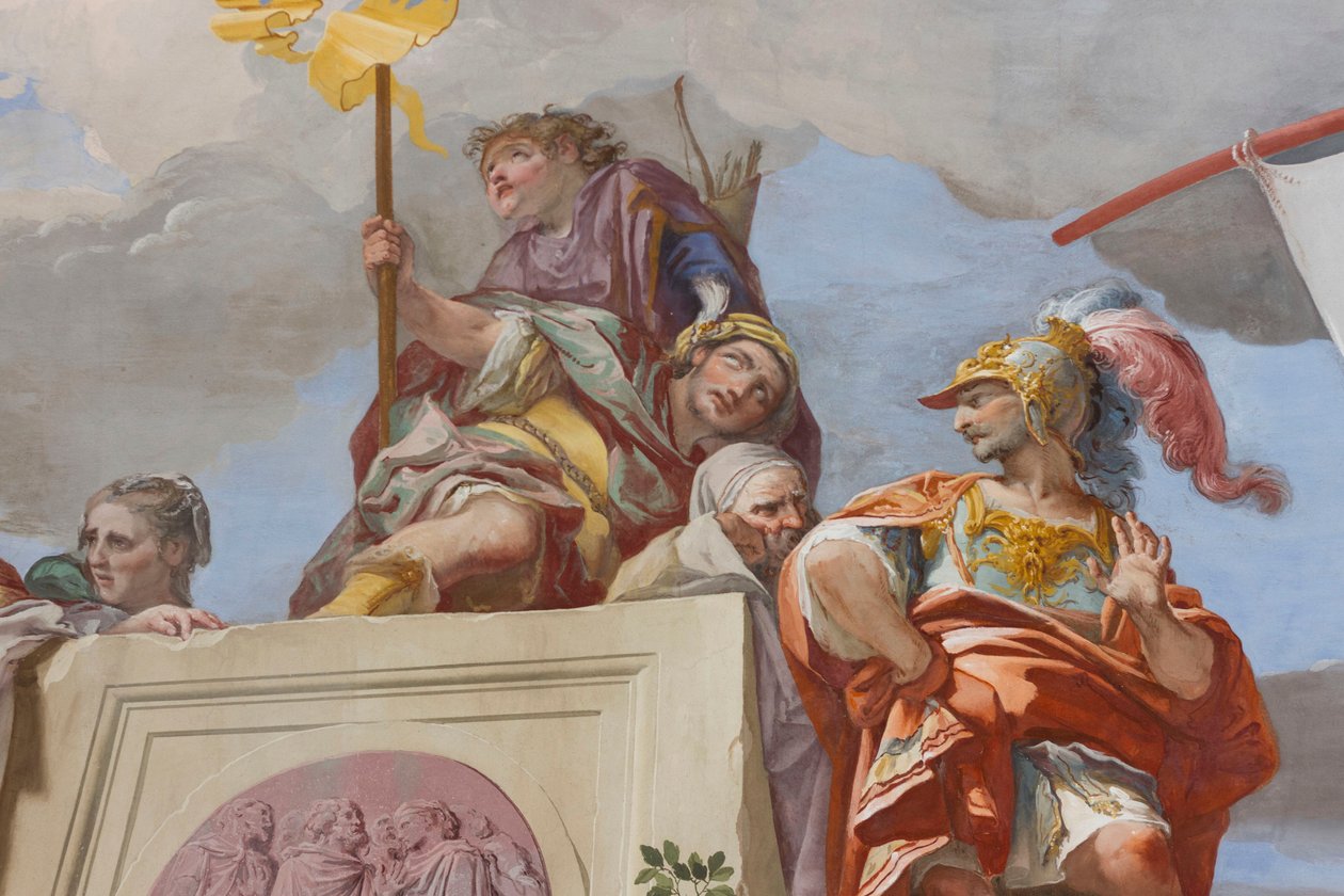 El sacrificio de Ifigenia (detalle) de Giovanni Battista Crosato