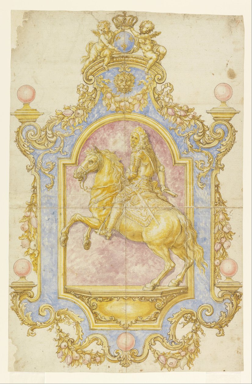 Decoración mural para Cosimo III de