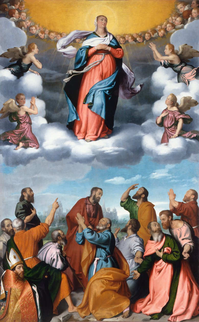 Asunción de la Virgen de Giovanni Battista Moroni