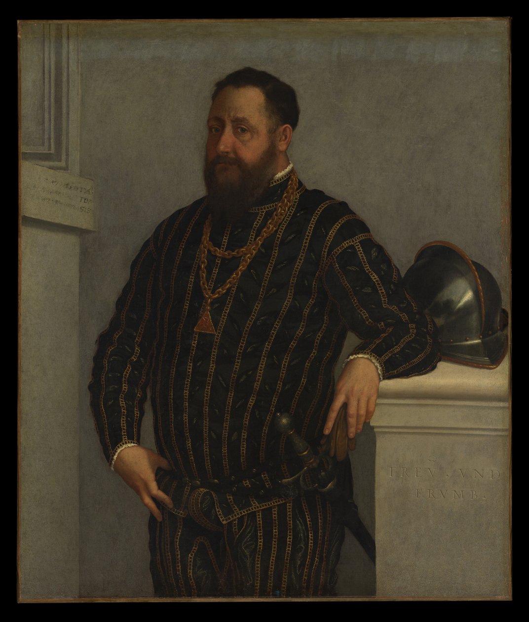 Retrato de un hombre de Giovanni Battista Moroni
