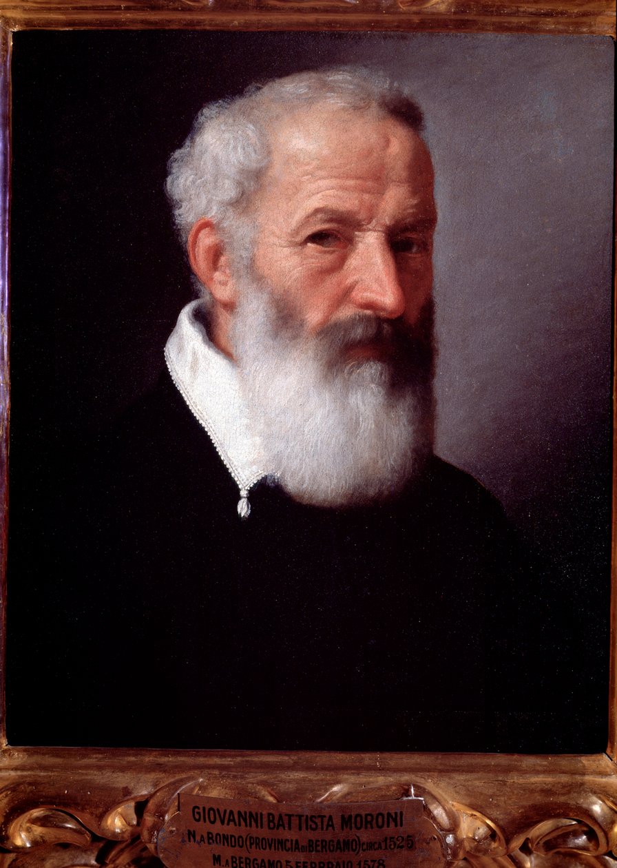 Retrato de un anciano de Giovanni Battista Moroni