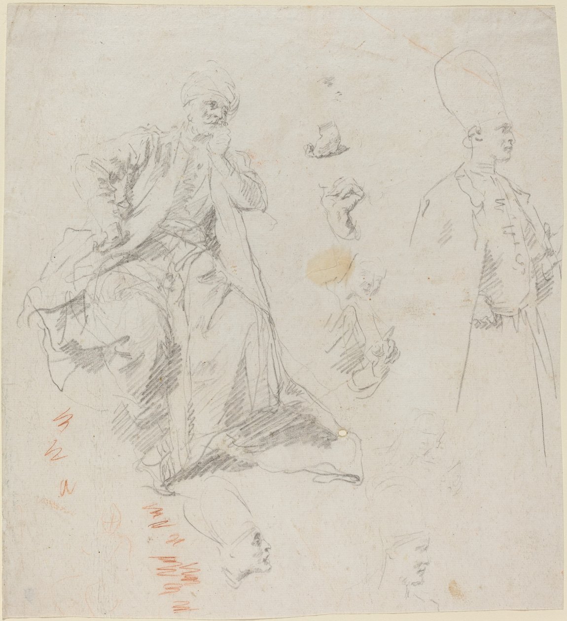 Califa Aladino y sus consejeros de Giovanni Battista Piazzetta
