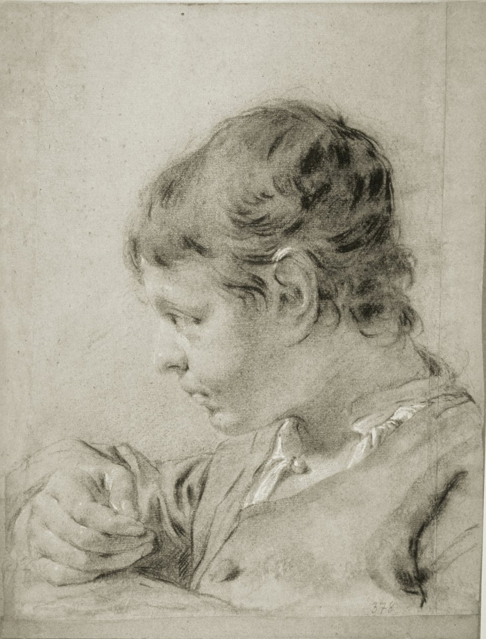 Retrato de un niño de Giovanni Battista Piazzetta