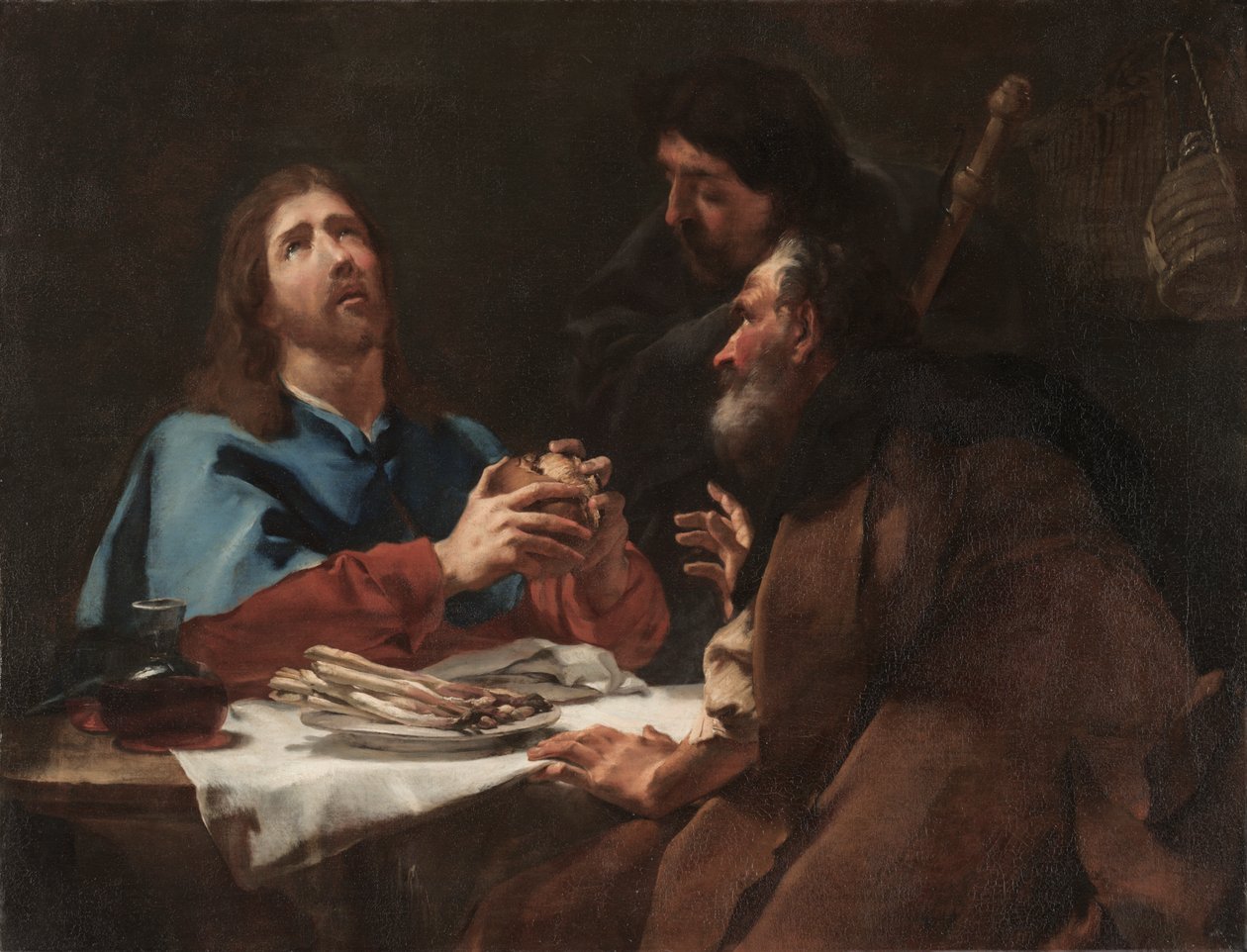 La cena en Emaús de Giovanni Battista Piazzetta
