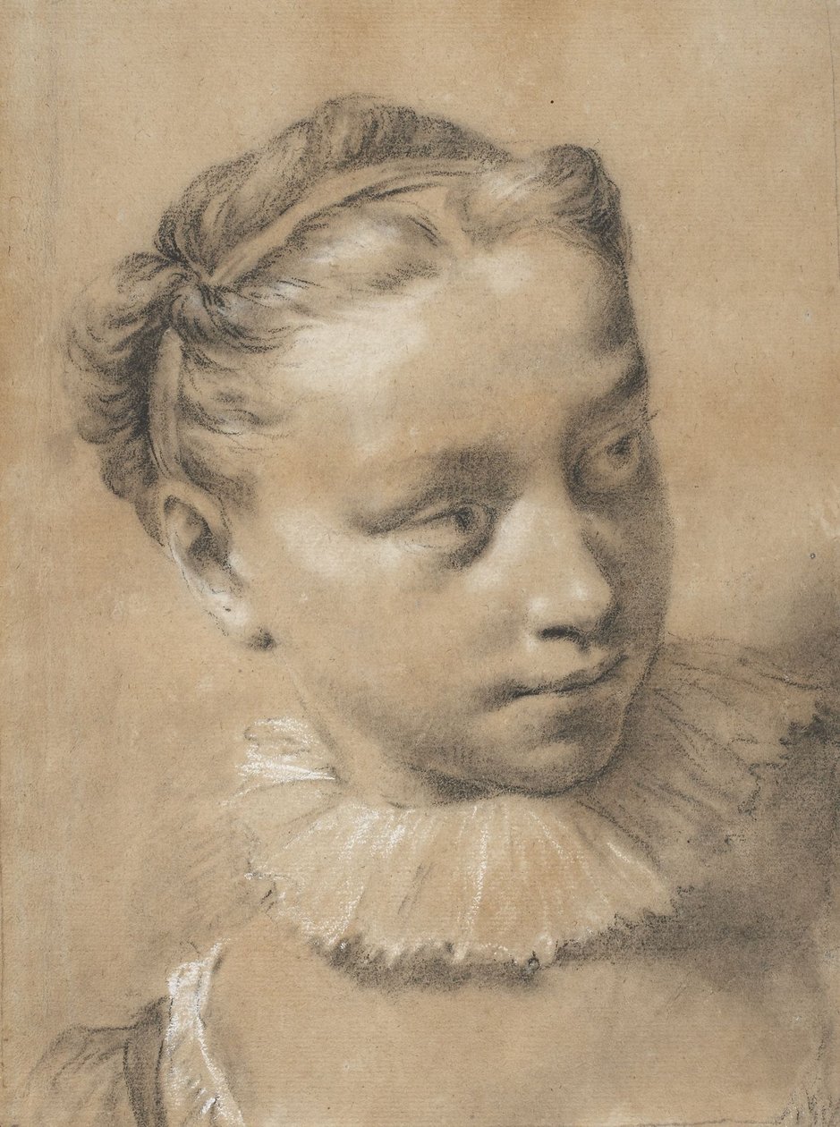 Joven con gorguera de Giovanni Battista Piazzetta