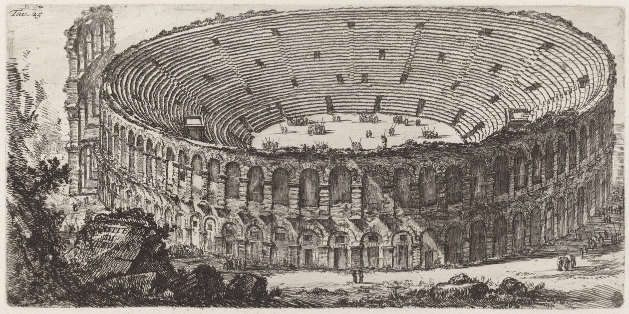 Anfiteatro de Verona de Giovanni Battista Piranesi