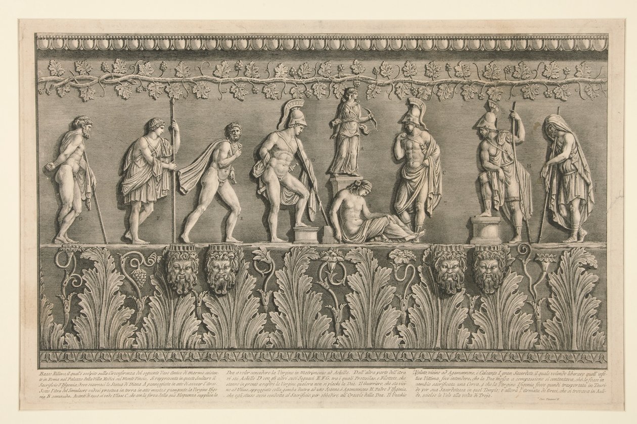 Bajo Relieve, que de Giovanni Battista Piranesi